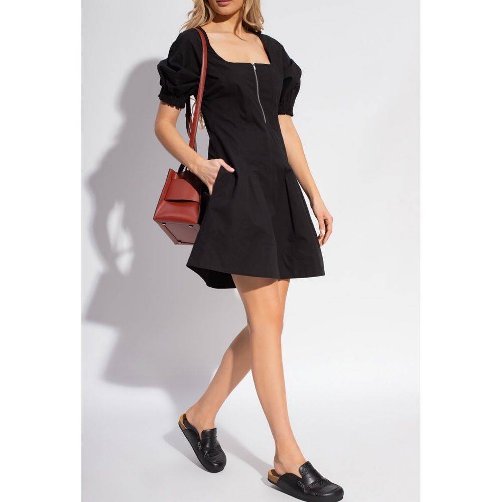 Proenza Schouler White Label Cotton Linen Mini Dress
